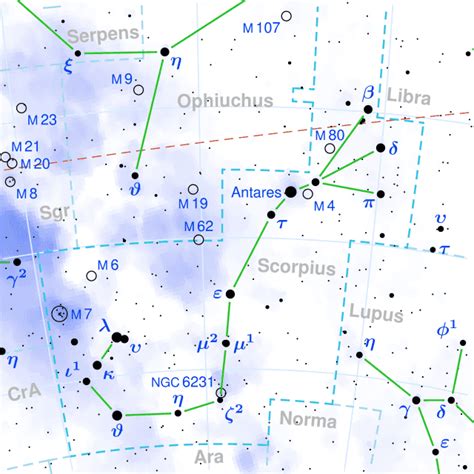 心宿二星|心宿二：天蝎座中最亮的恒星，距离地球最近的超巨星